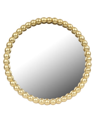 Gold Ball Edged Mirror