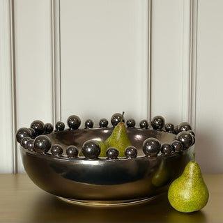 Bronze Ceramic Bobble Bowl