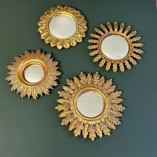 Antiqued Finish Convex Mirror