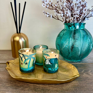 Set of 3 Tropical Mini Candles