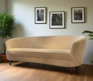 cream sofa