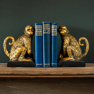 Golden Monkey Bookends