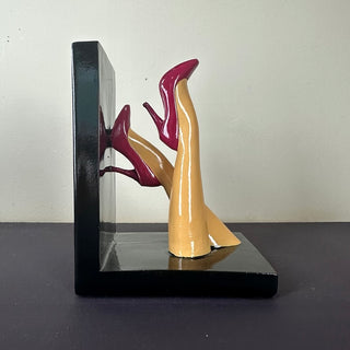 Pair of High- Heeled 'Legs' Bookends