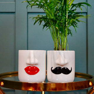 Mr and Mrs Ceramic Pots