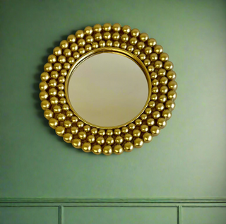 Gold Multi Ball Mirror