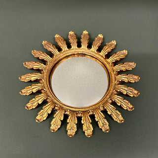 Antiqued Finish Convex Mirror