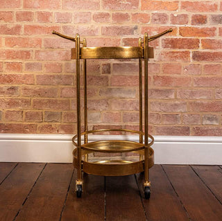 Ultra Glam Gold Bar Trolley