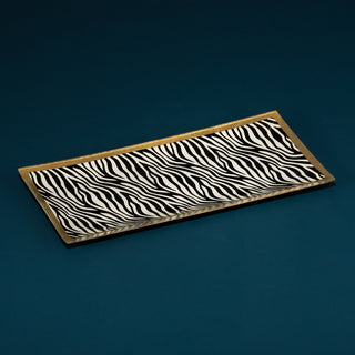 Zebra Print Trinket Tray